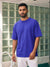 Royal Blue Men's Oversized T-Shirt