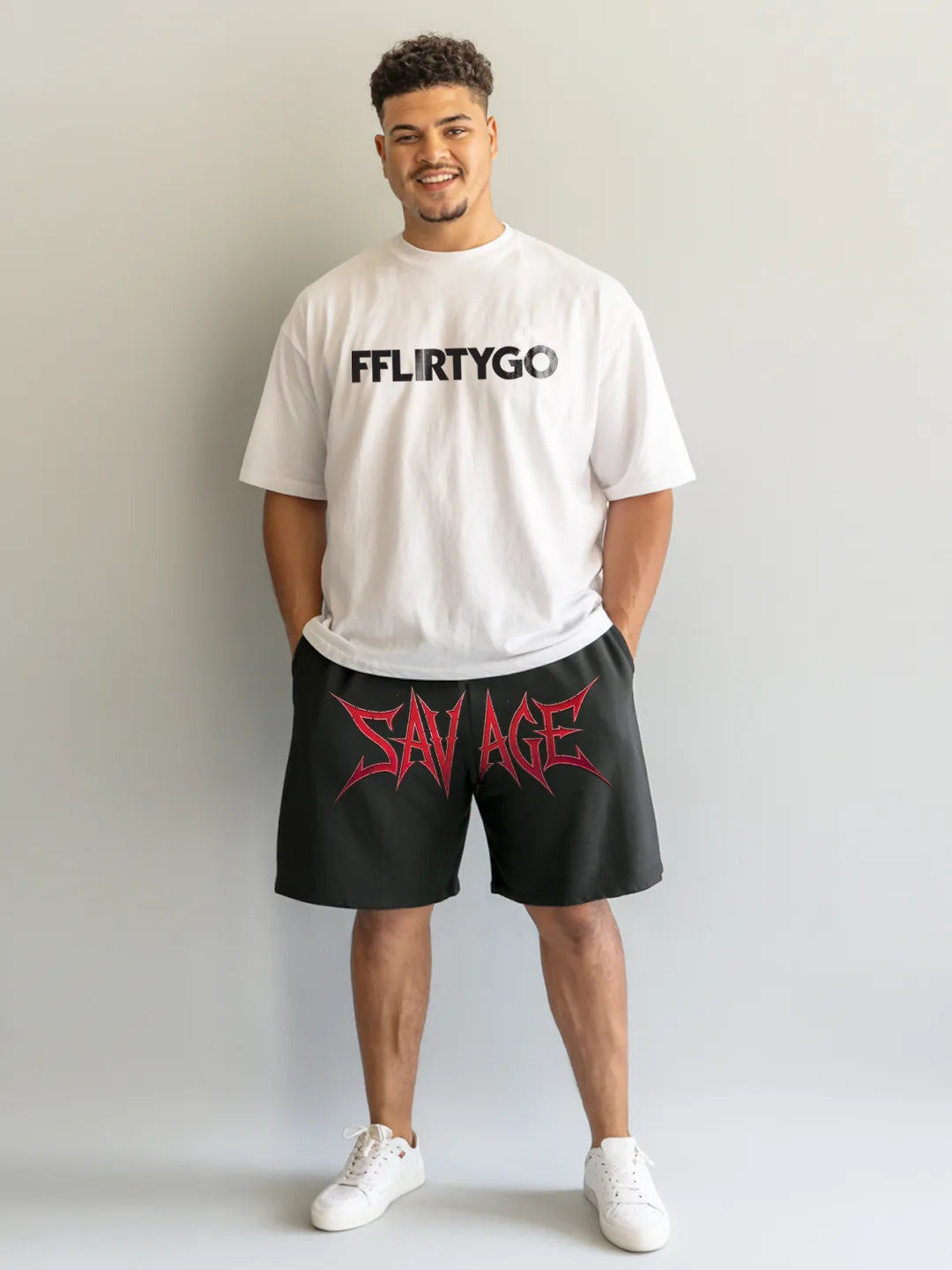 Savage Cotton Mens Shorts