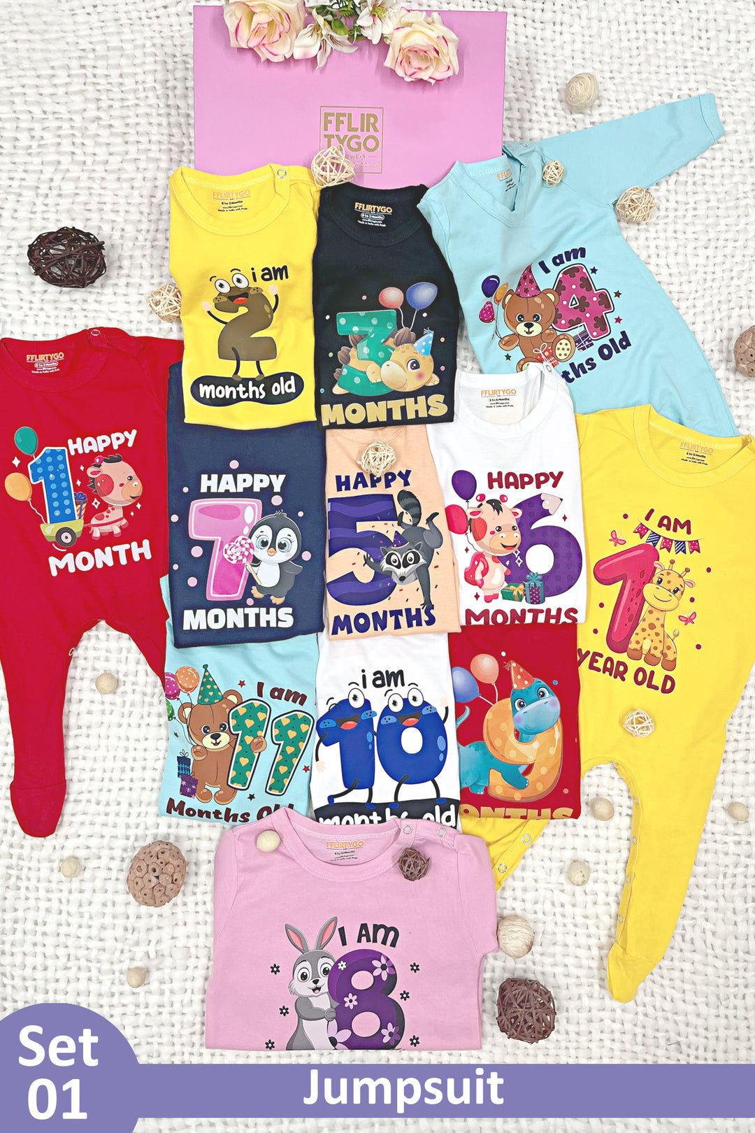 Baby Milestone Gift Box (1-12 Months)