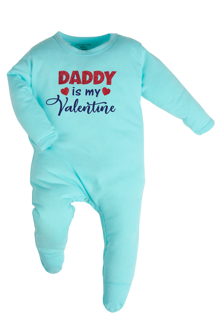 Daddy Is My Valentine Baby Romper | Onesies