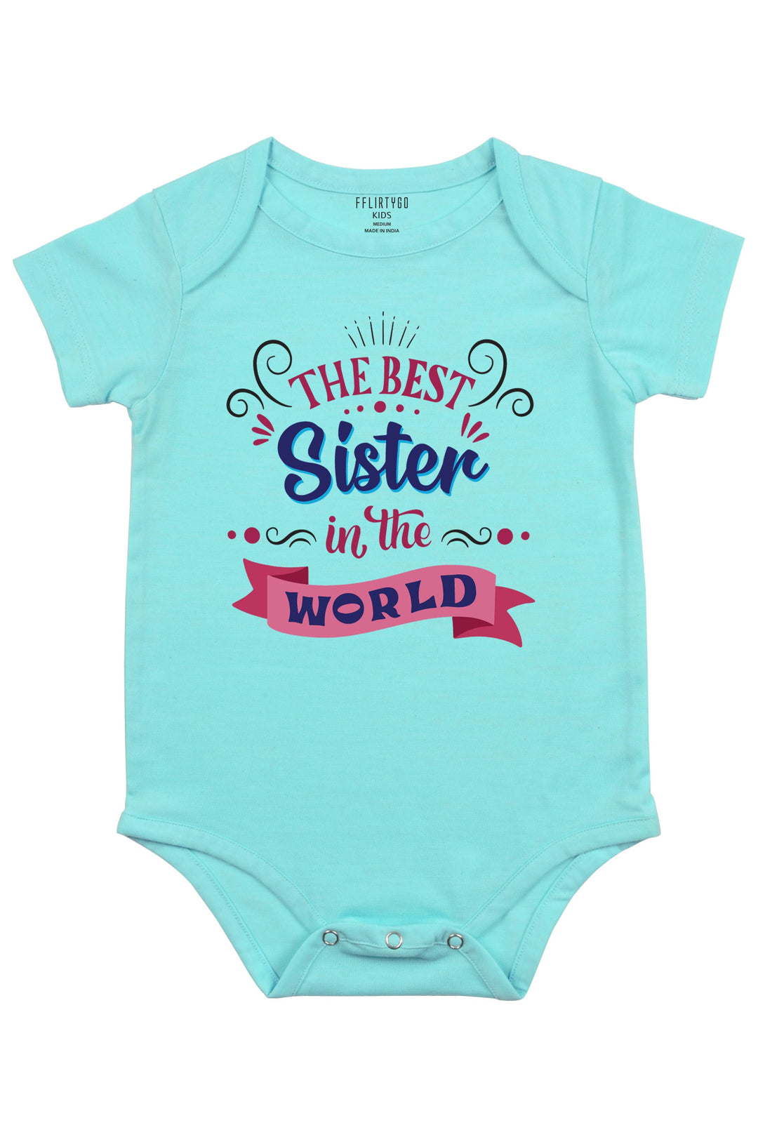 The Best Sister In The World Baby Romper | Onesies