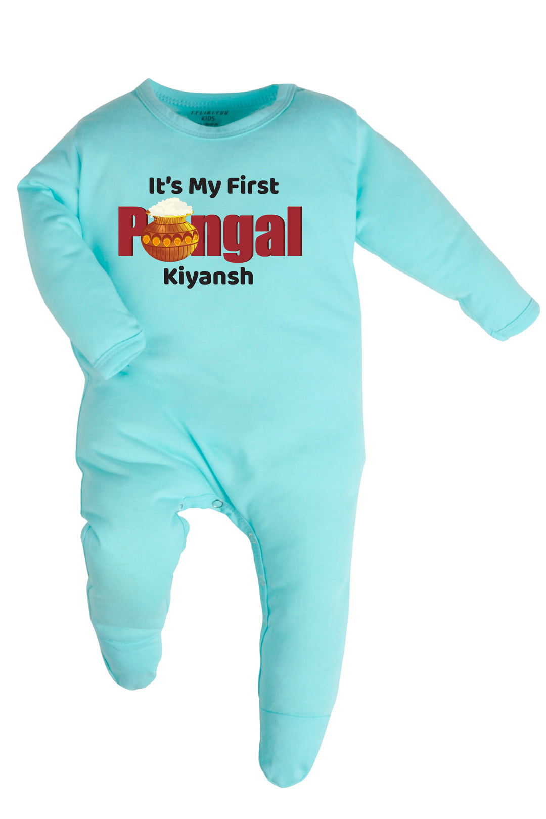 It is my first pongal Baby Romper | Onesies w/ Custom Name