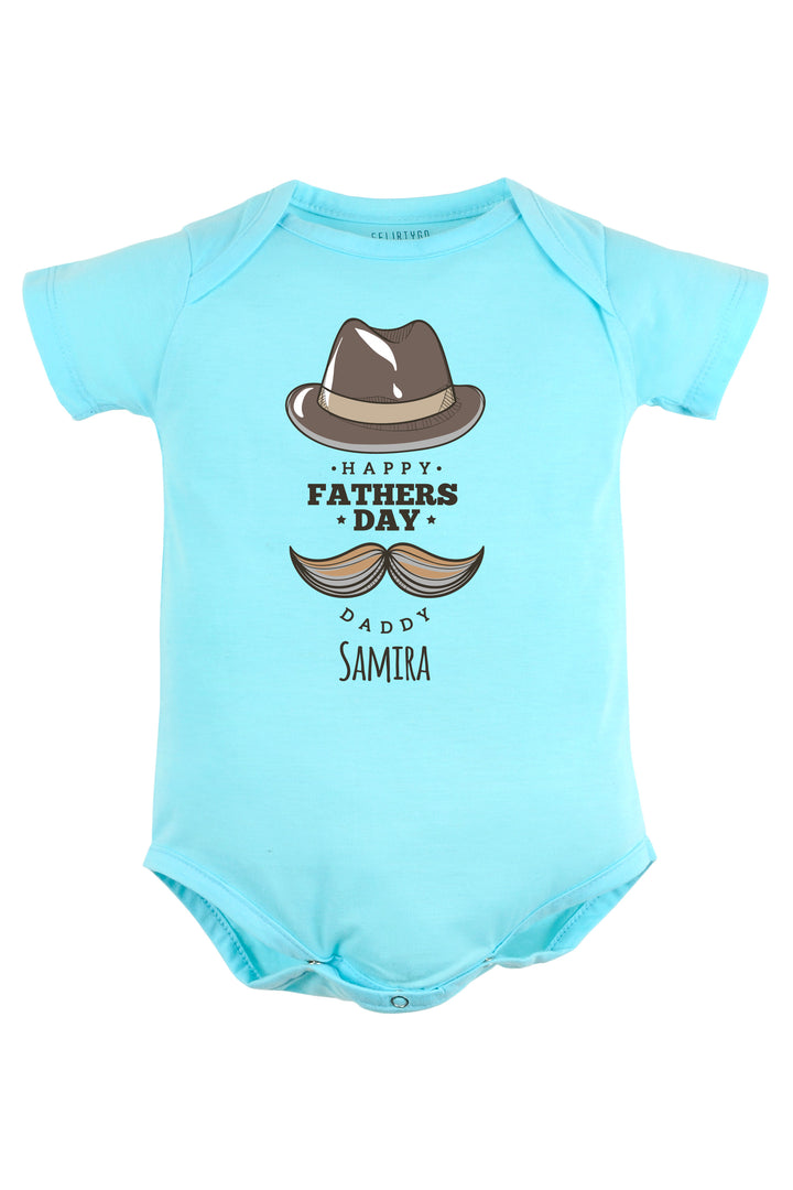 Happy Father's Day Daddy Baby Romper | Onesies w/ Custom Name