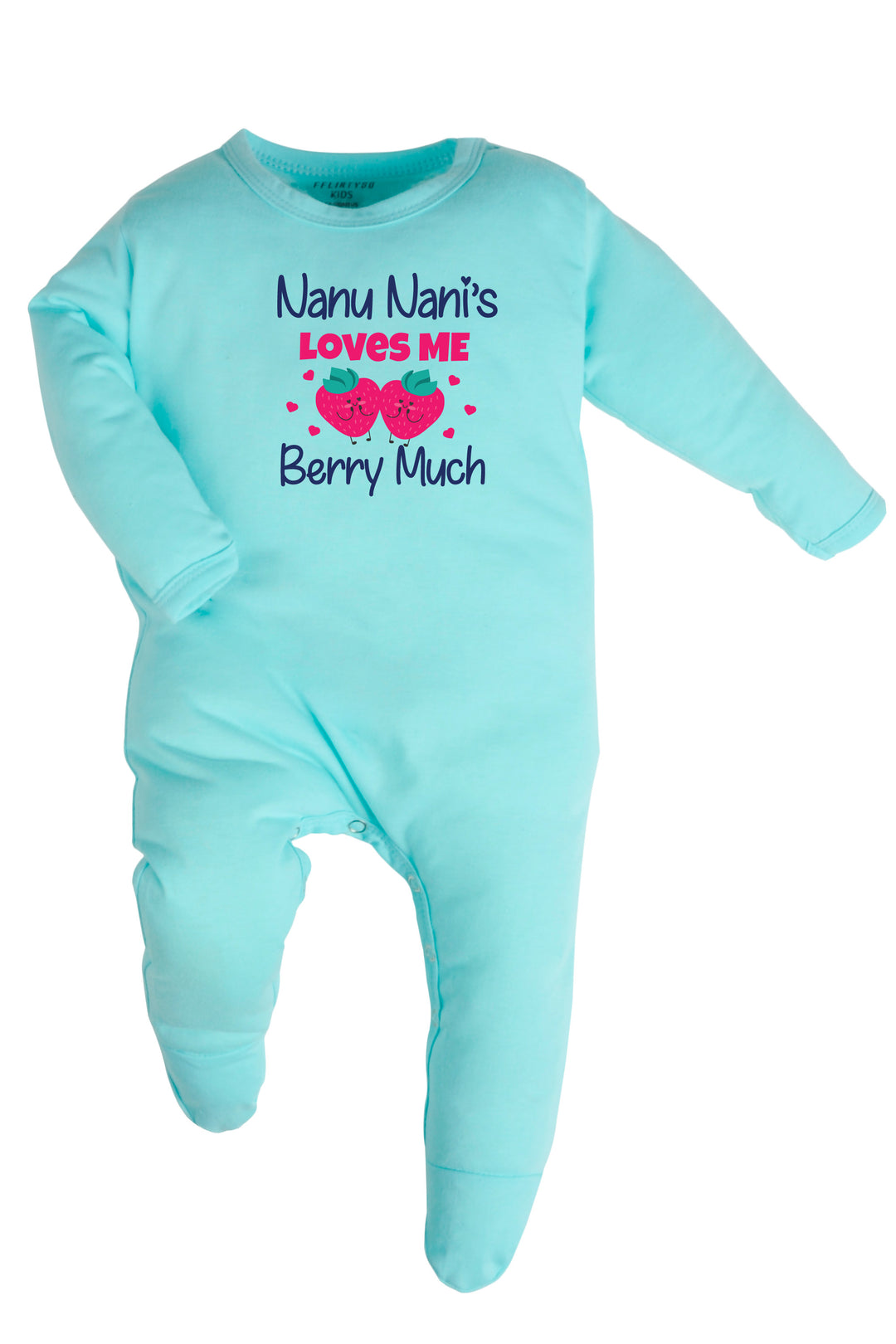 Nanu Nani Love Me Berry Much Baby Romper | Onesies