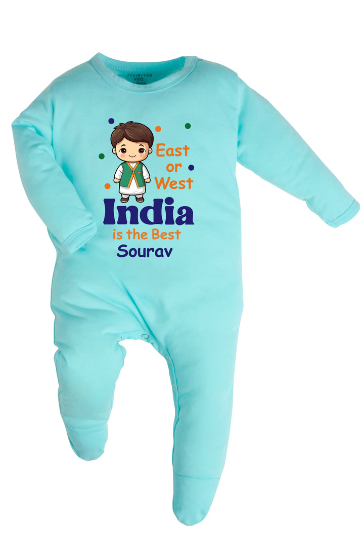 East Or West India Is The Best Baby Romper | Onesies w/ Custom Name