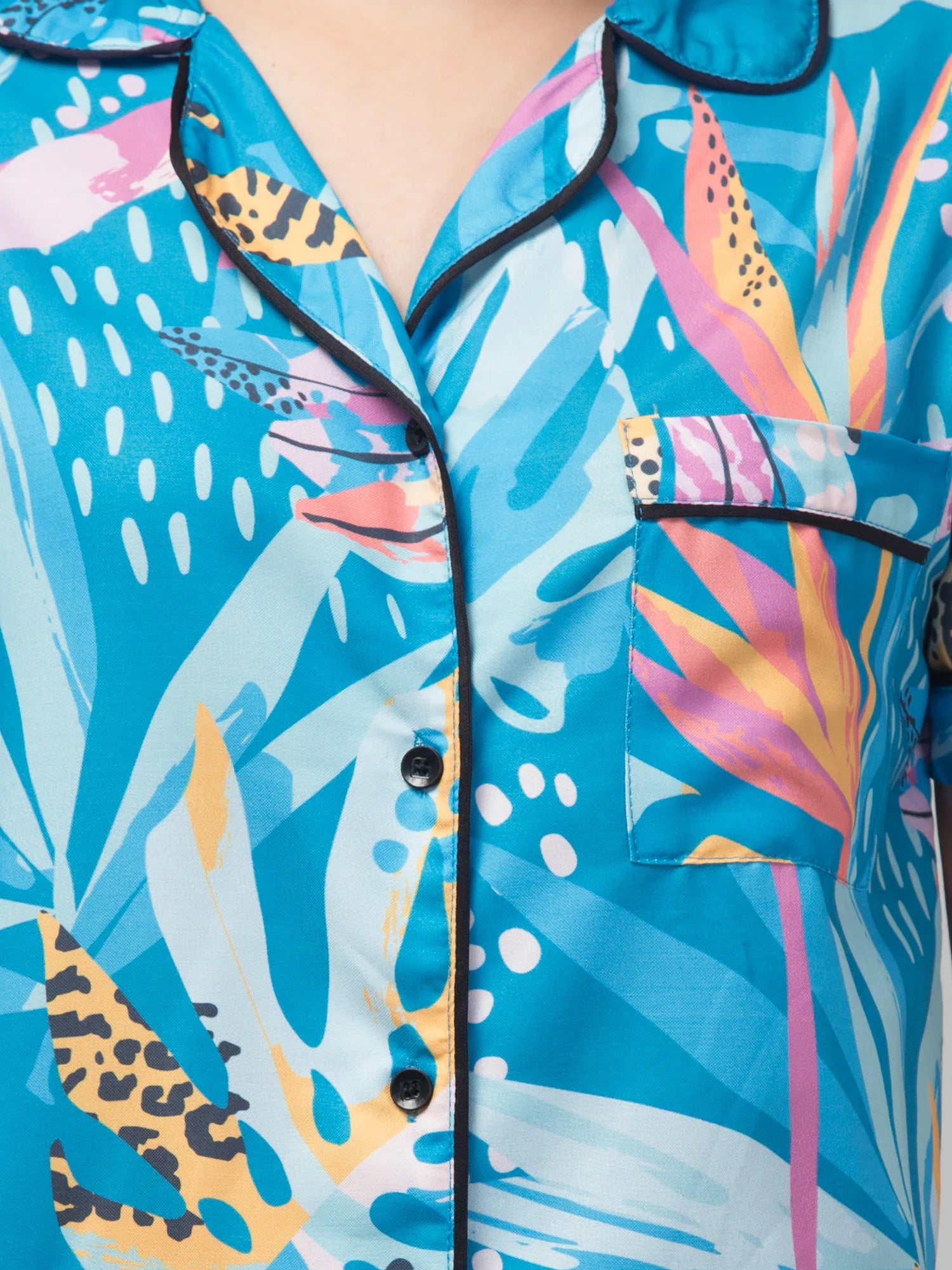 Tropical Bloom Pyjama Set