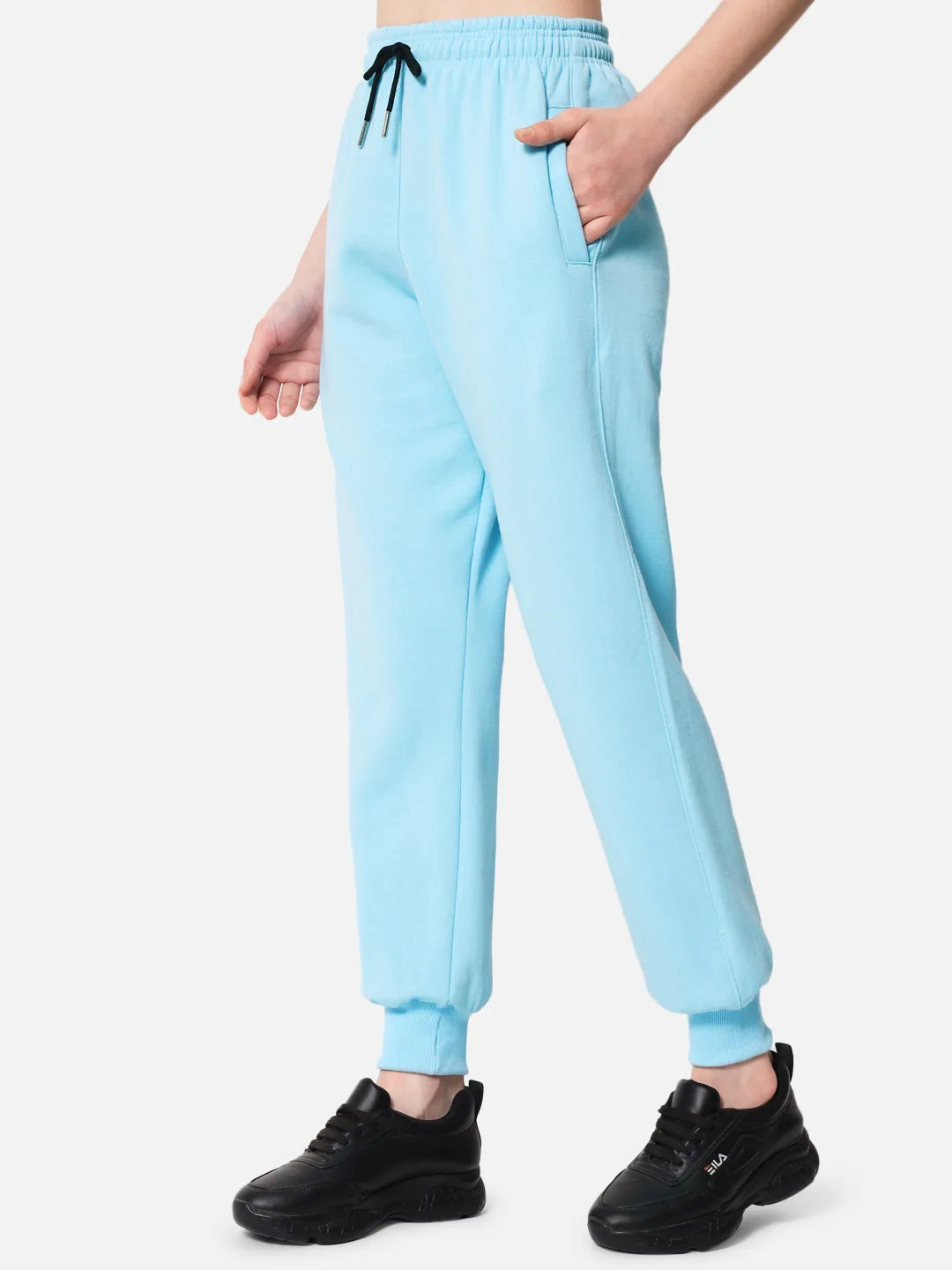 Turquoise Fleece Joggers