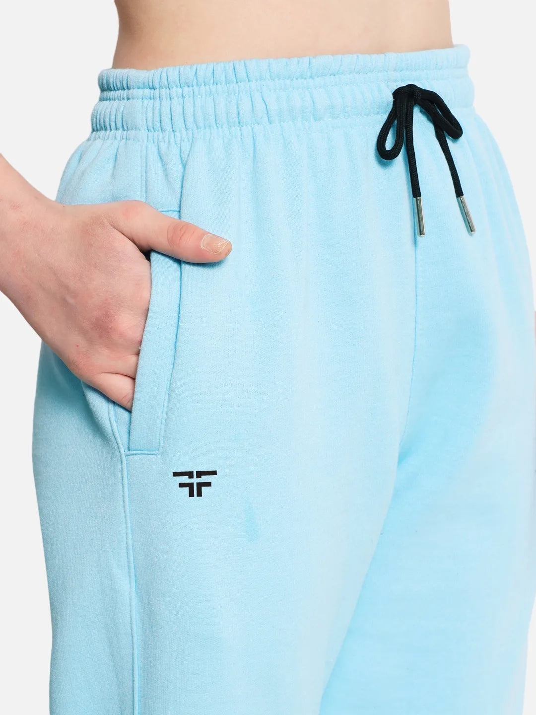 Turquoise Fleece Joggers