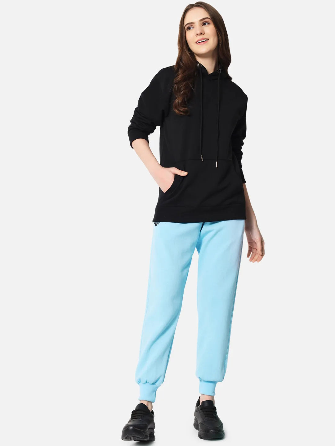 Turquoise Fleece Joggers