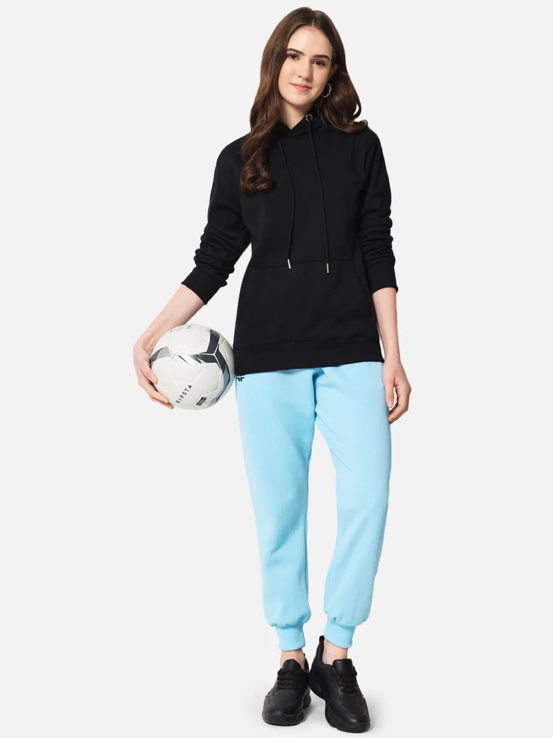 Turquoise Fleece Joggers