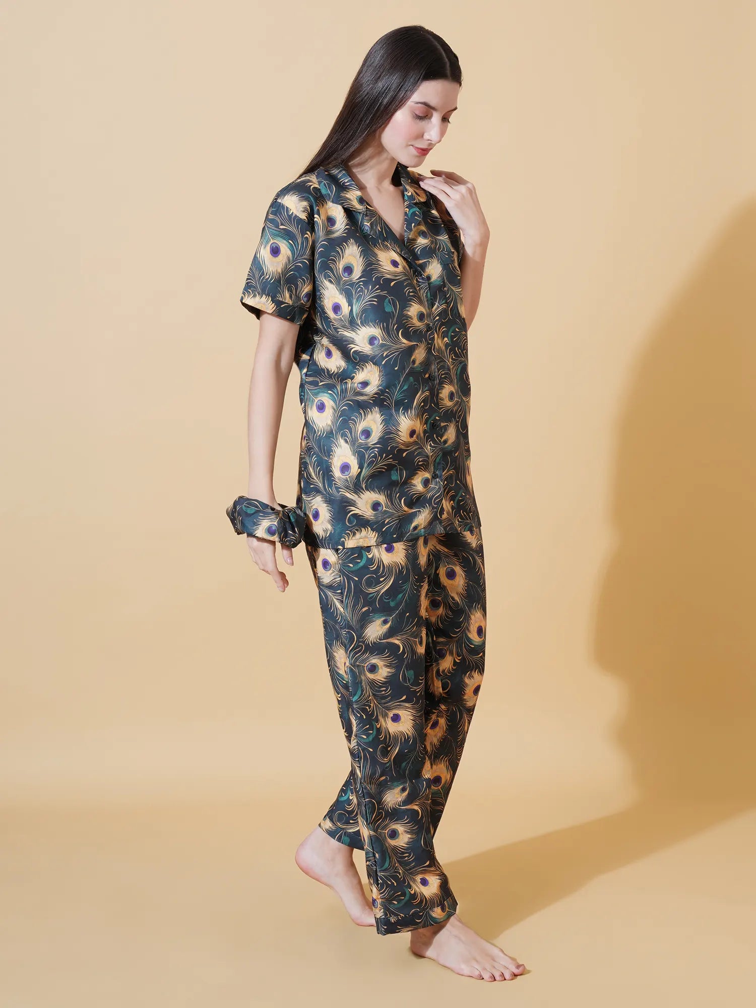 Twilight Peacock Pyjama Set