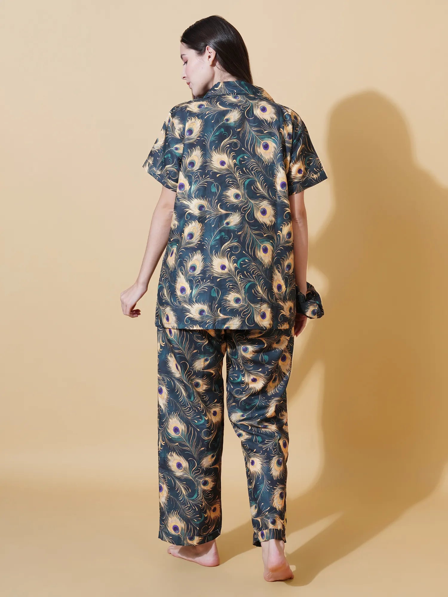 Twilight Peacock Pyjama Set