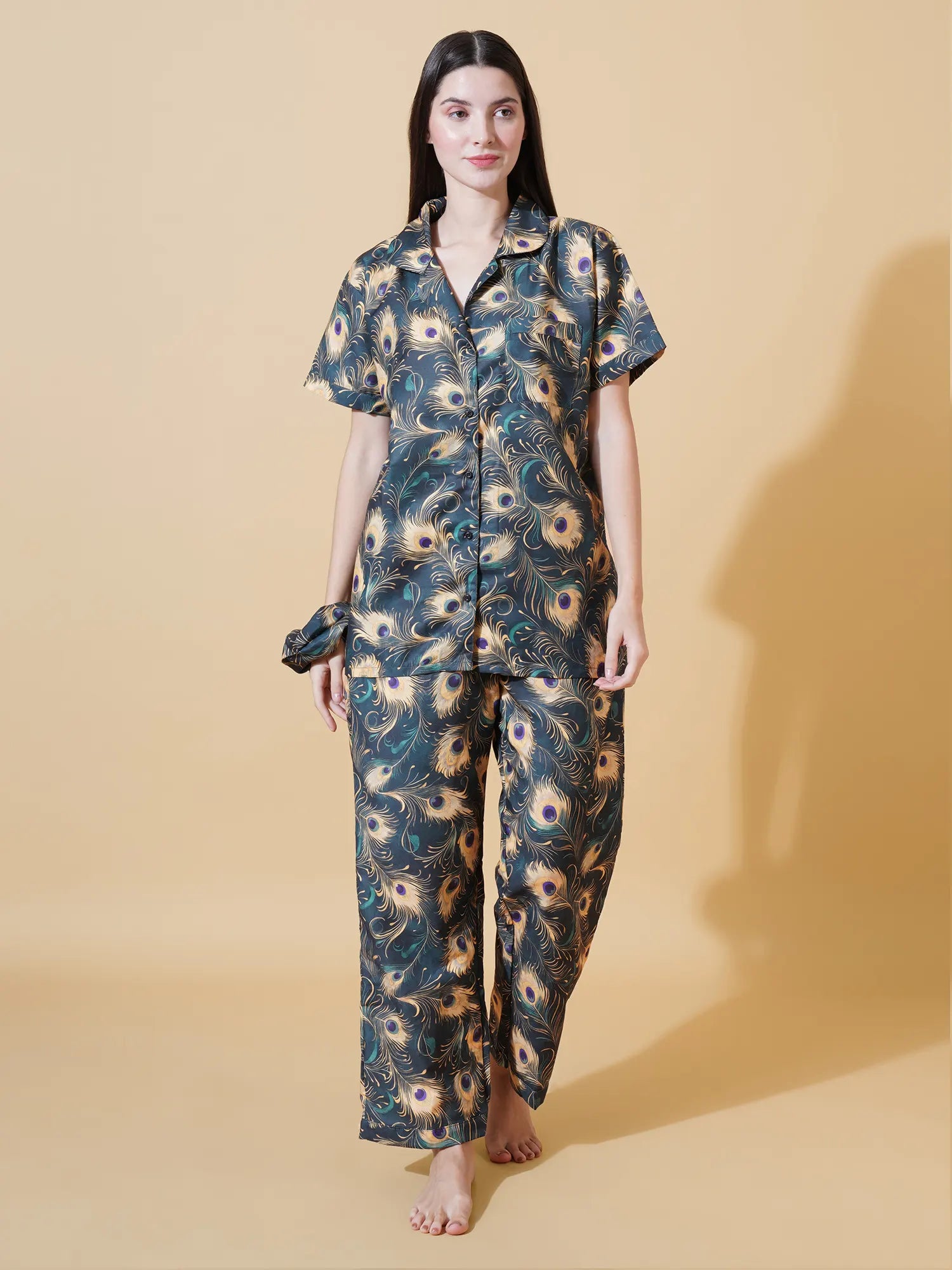 Twilight Peacock Pyjama Set