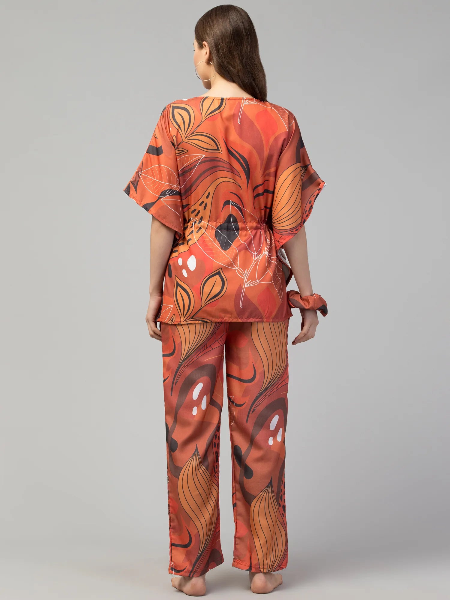 Vibrant Eden Kaftan Set