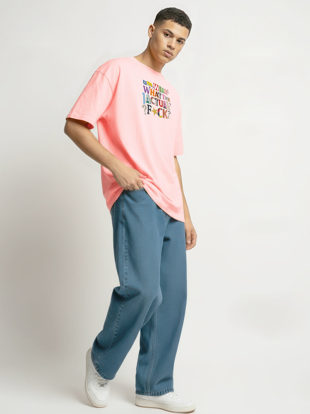 What The Actual F*ck Mens Oversized T-Shirt