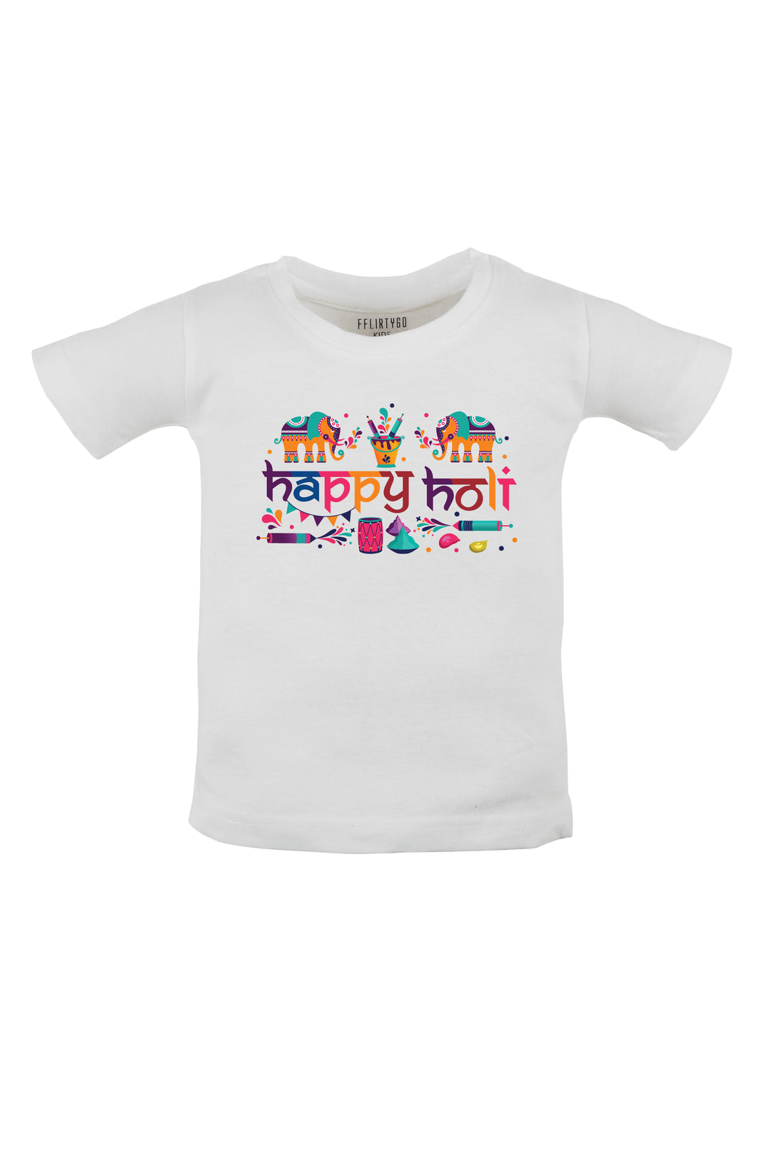 Happy Holi Kids T Shirt