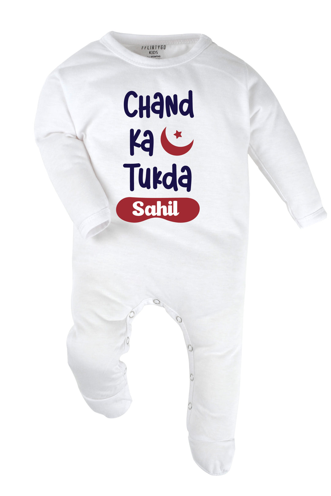 Chand Ka Tukda Baby Romper | Onesies w/ Custom Name