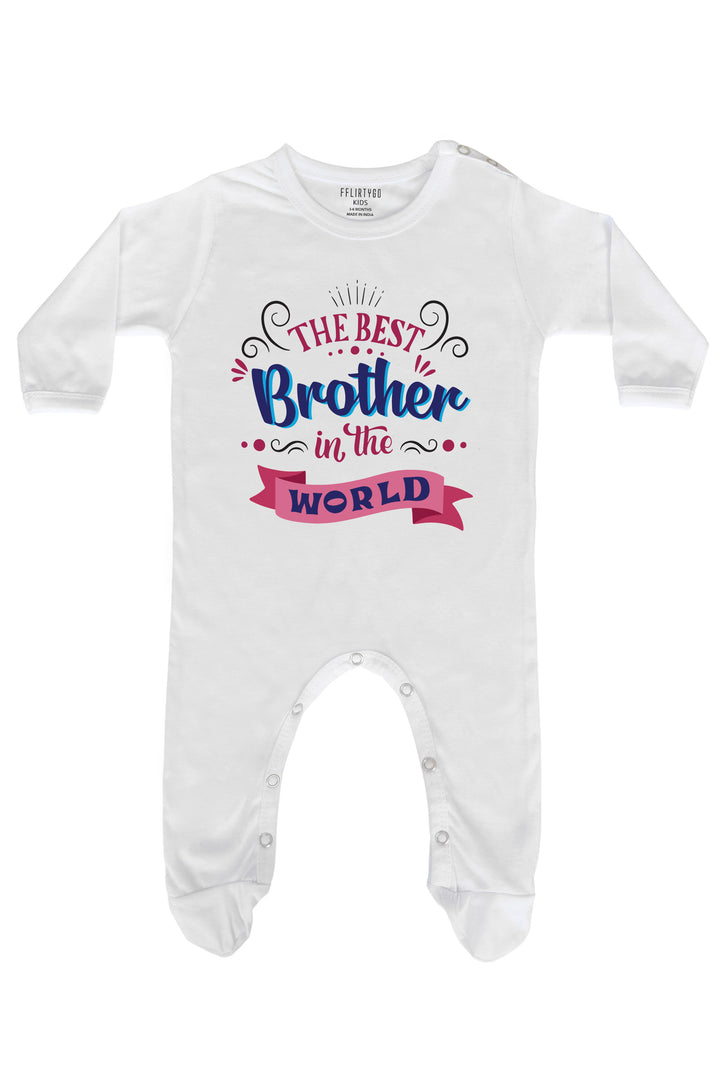 The Best Brother In The World Baby Romper | Onesies