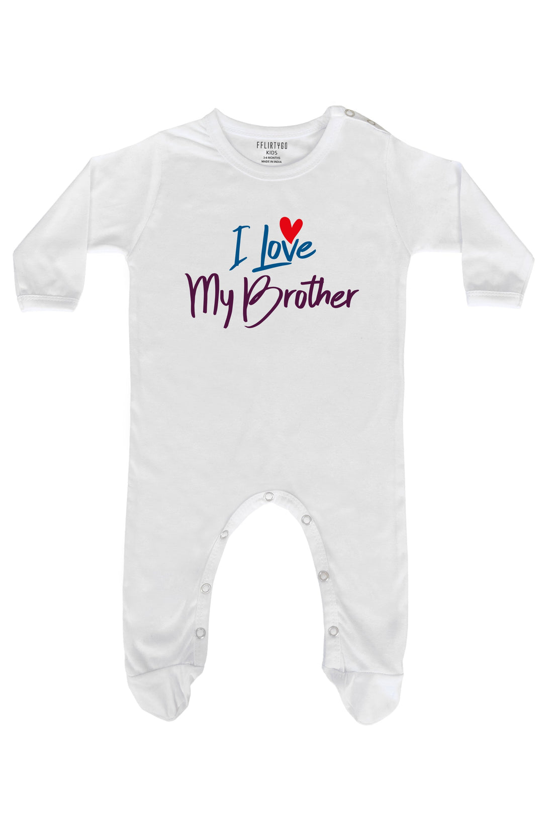 I Love My Brother Baby Romper | Onesies