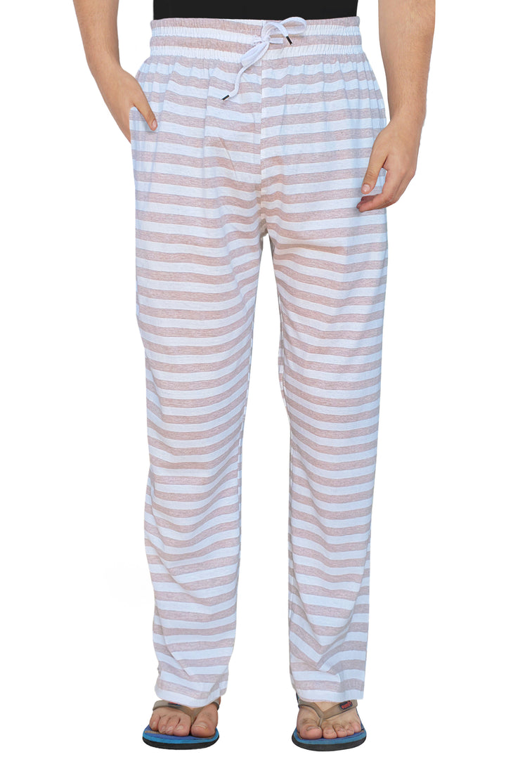 Brown and White Check Pyjama