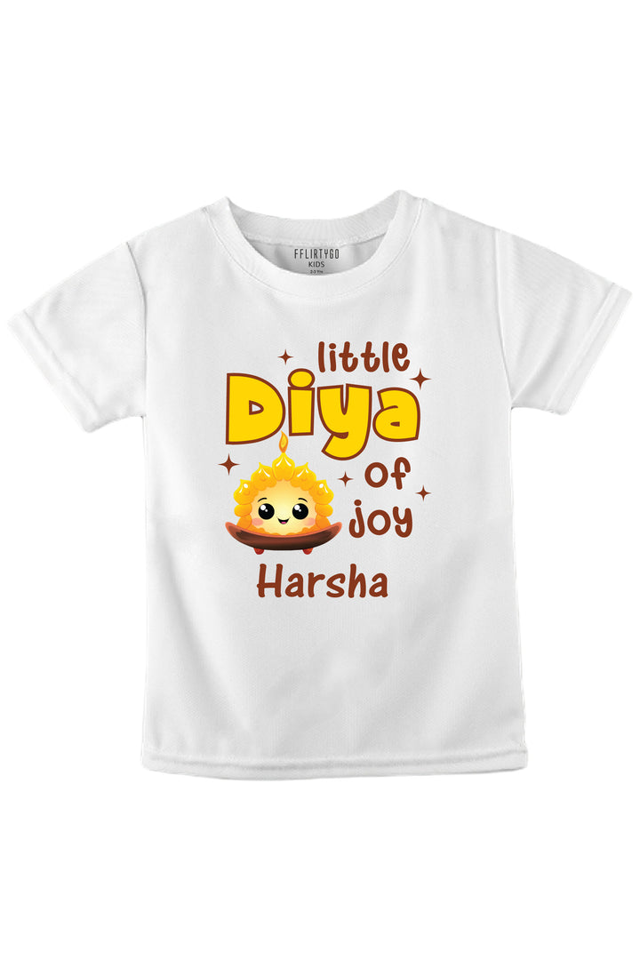 Little Diya Of Joy Kids T Shirt w/ Custom Name