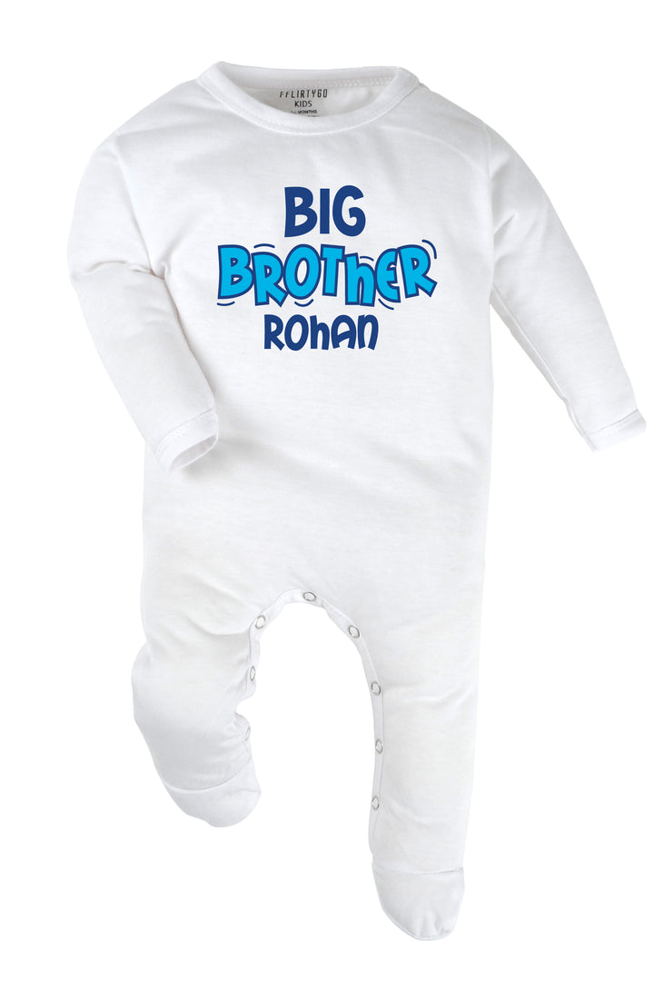 Big Brother Baby Romper | Onesies w/ Custom Name