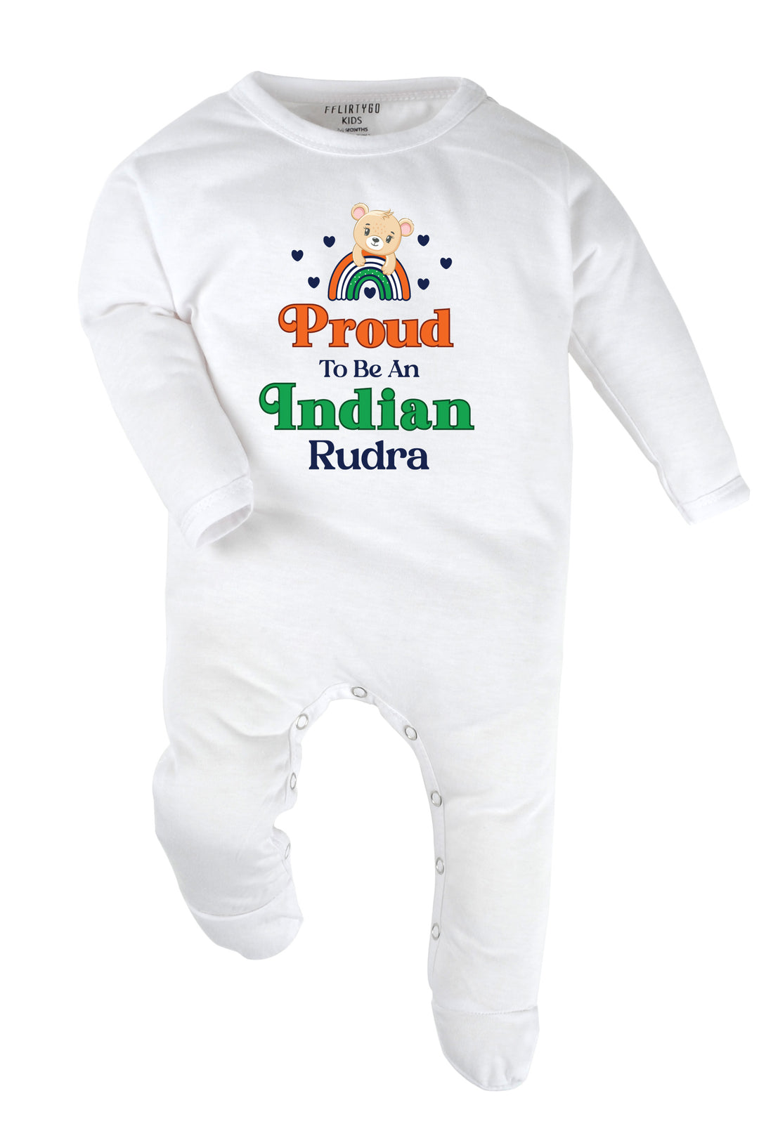 Proud To Be An Indian Baby Romper | Onesies w/ Custom Name