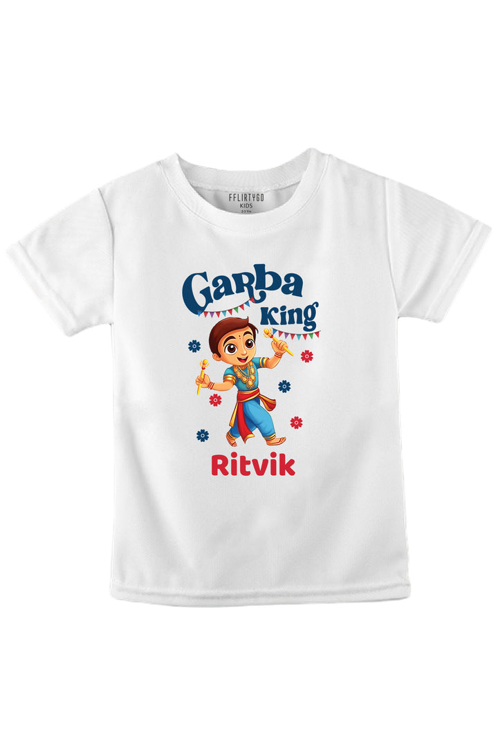 Garba King Kids T Shirt w/ Custom Name