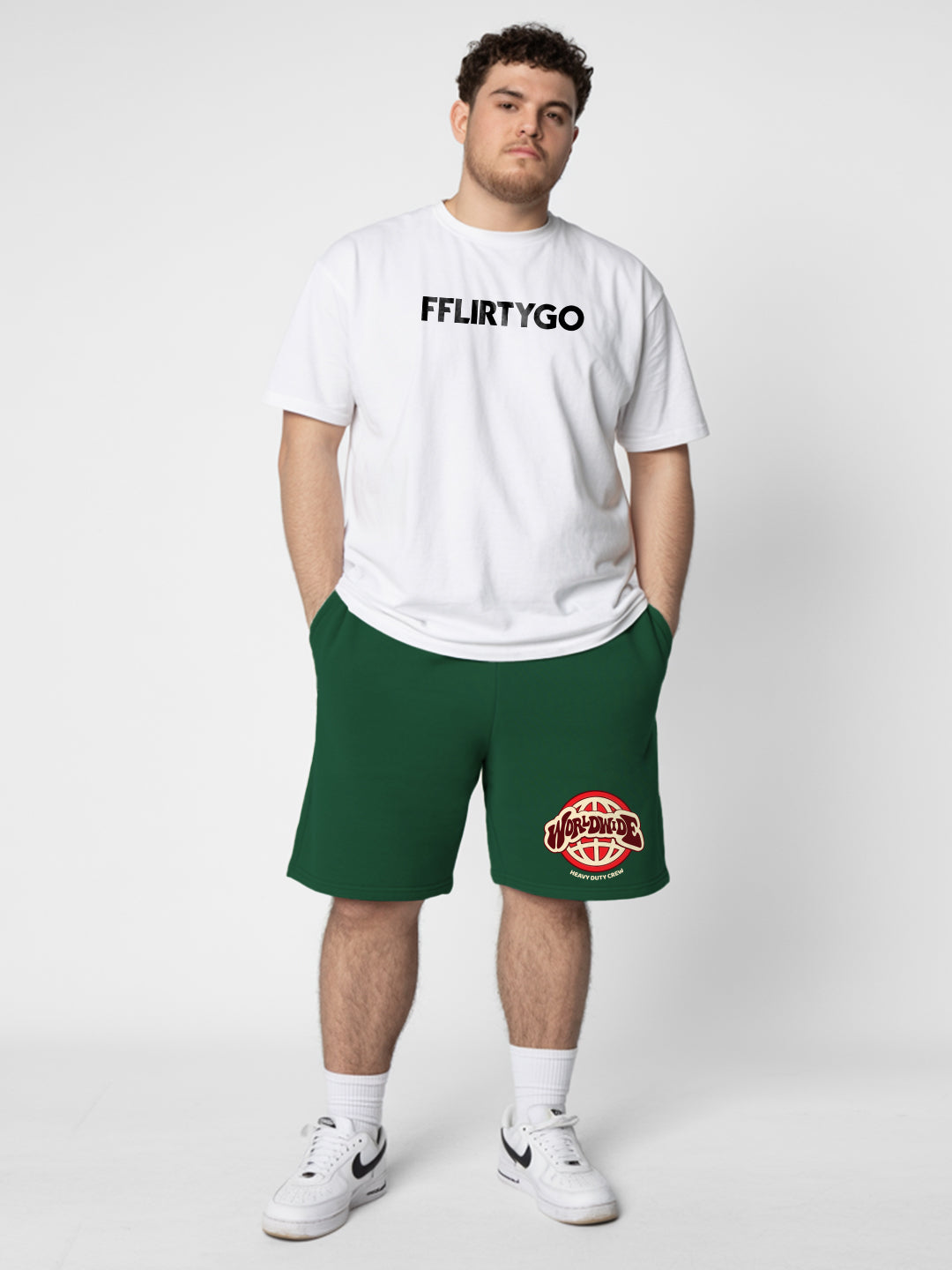 World Wide Cotton Mens Shorts