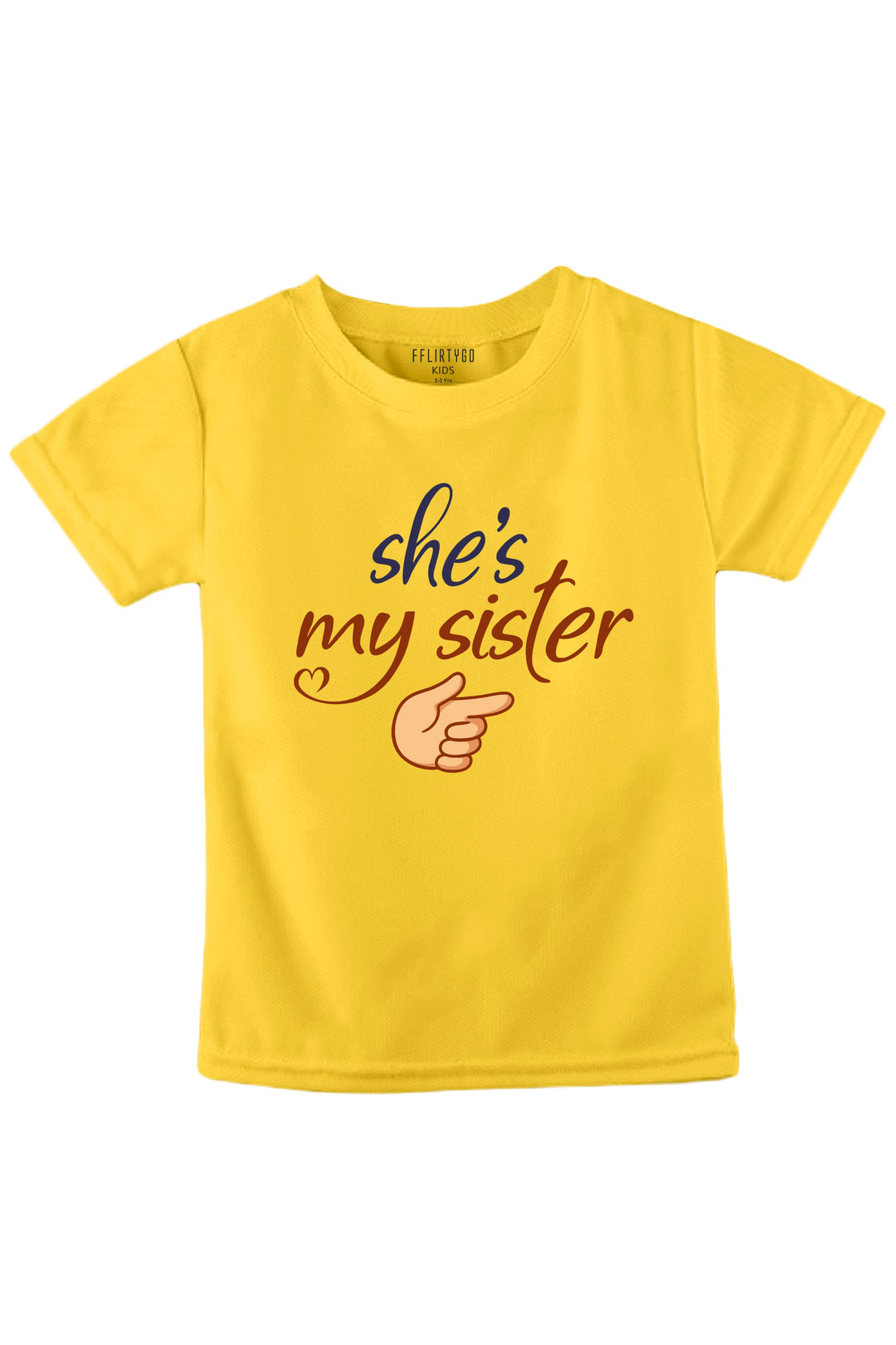 She Is My Sister KIDS T SHIRT