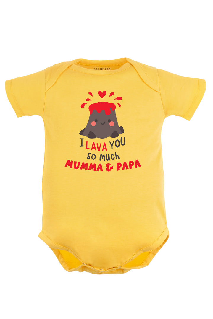 I Lava You So Much Baby Romper | Onesies