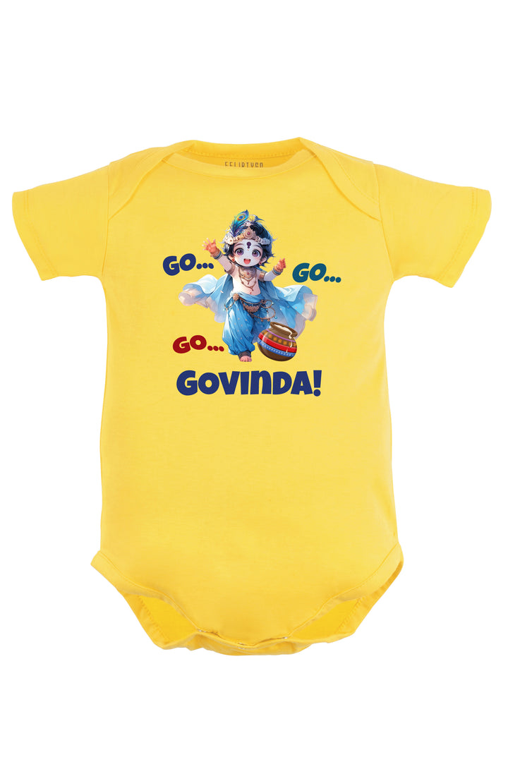 Go Go Go Govinda Baby Romper | Onesies