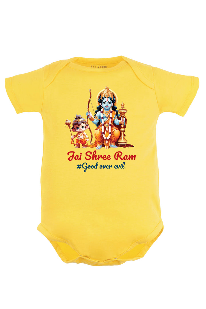 Jai Shree Ram Good Over Evil Baby Romper | Onesies