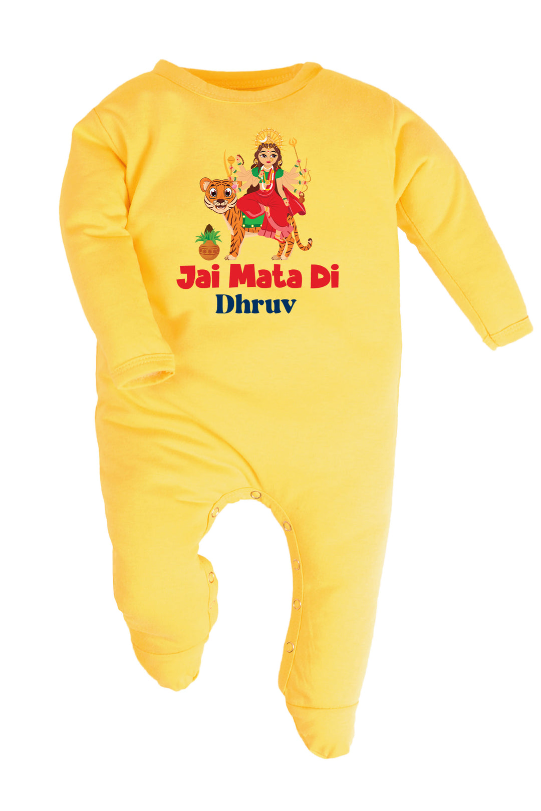 Jai Mata Di Baby Romper | Onesies w/ Custom Name