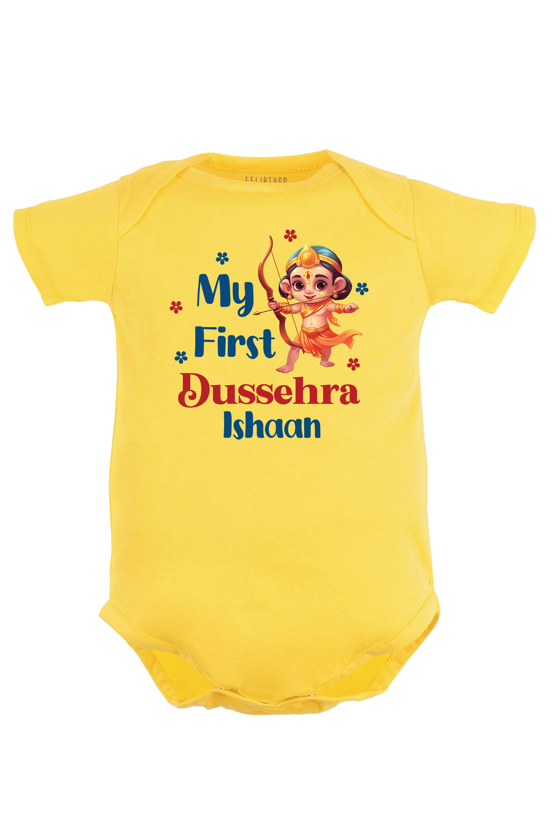 My First Dussehra Baby Romper | Onesies w/ Custom Name