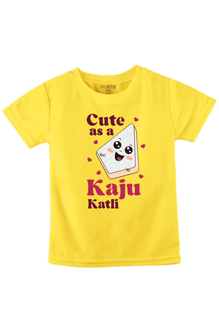 Cute As A Kaju Katli Kids T Shirt
