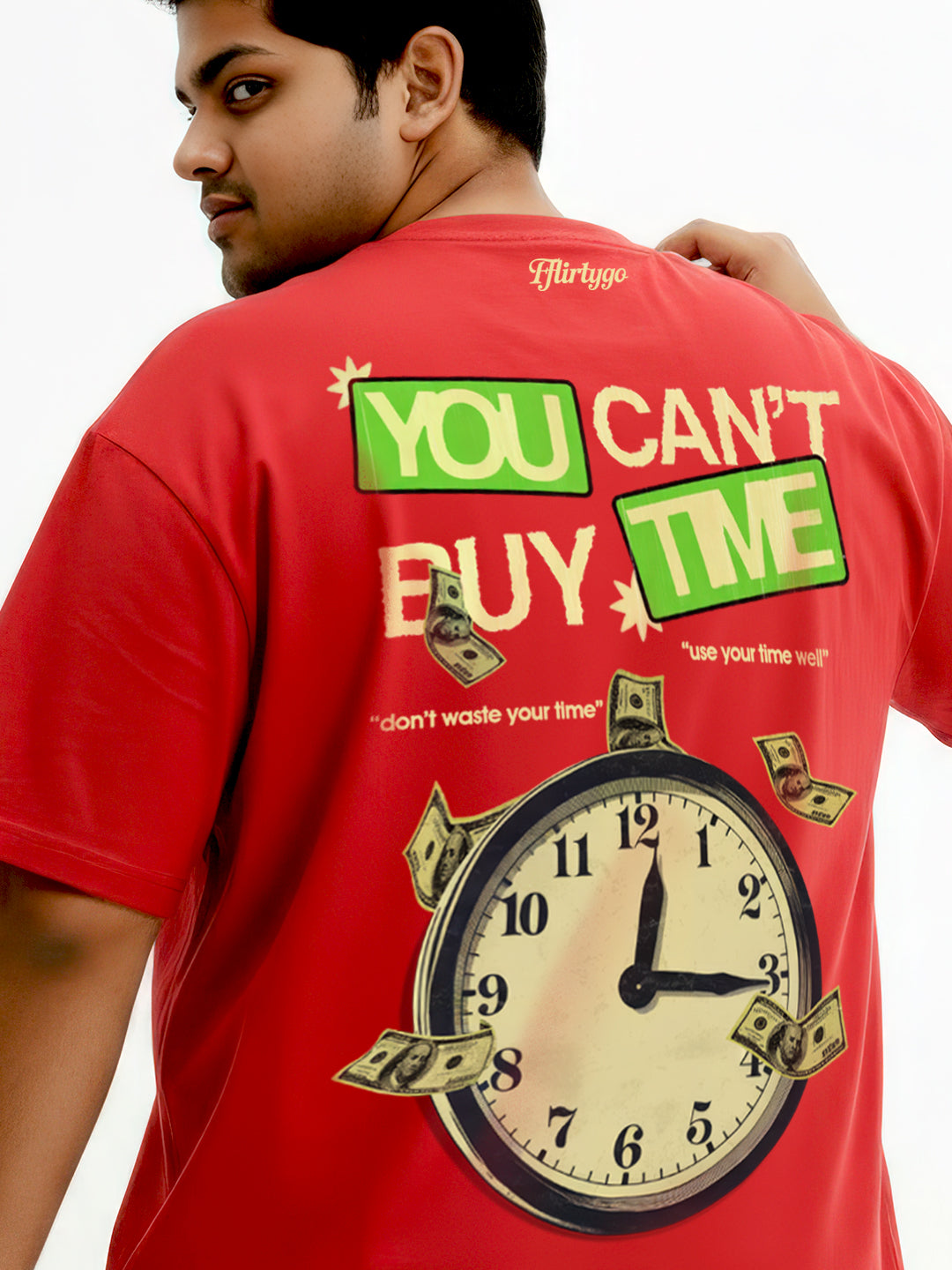 You Can't Buy Me Mens Oversized T-Shirt