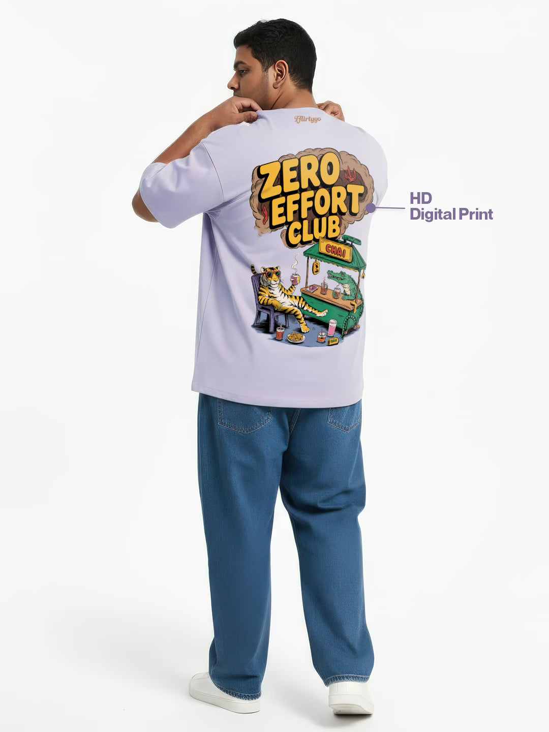 Zero Effort Club Men's Oversized T-Shirt