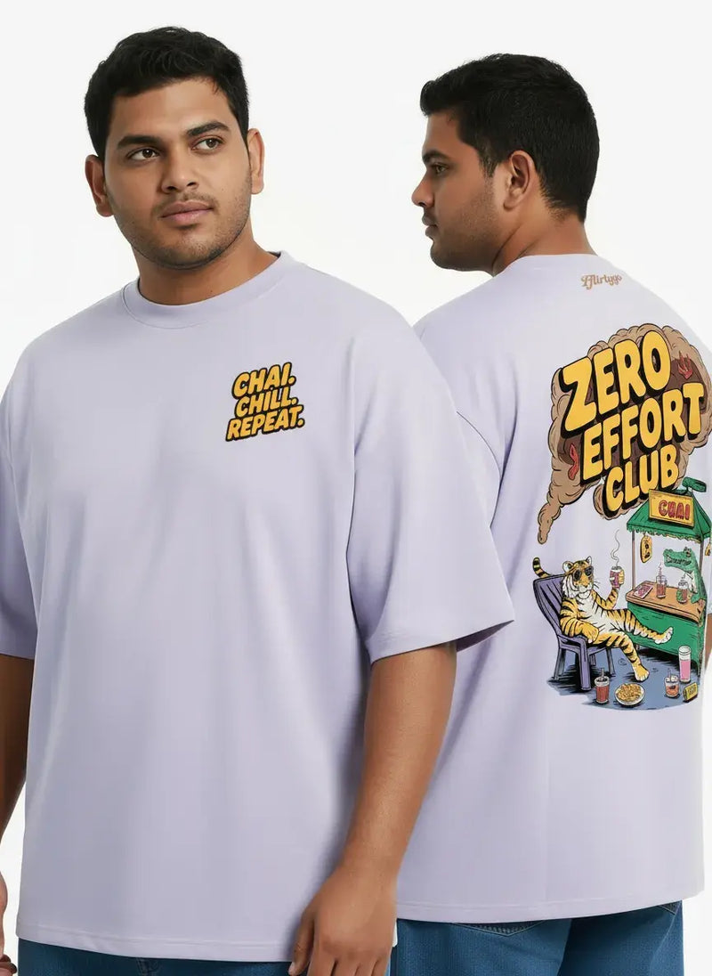 Zero Effort Club Men's Oversized T-Shirt