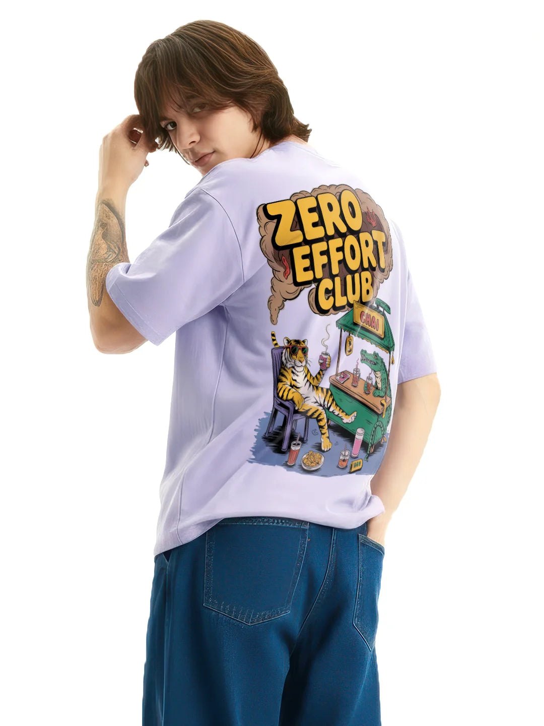 Zero Effort Club Mens Oversized T-Shirt