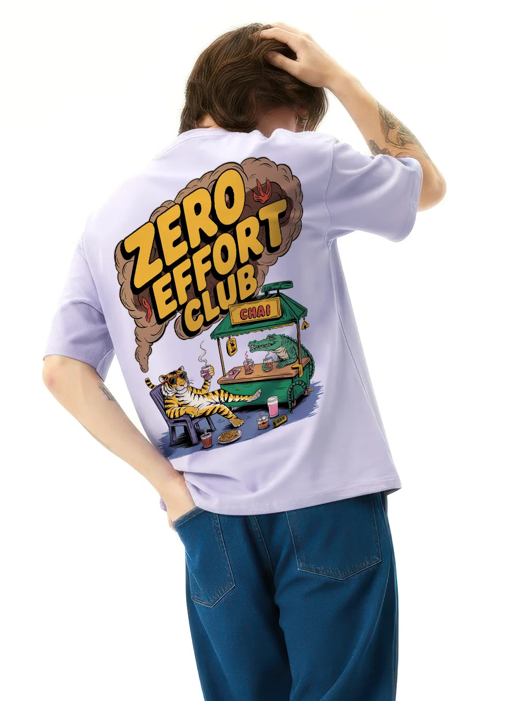 Zero Effort Club Mens Oversized T-Shirt