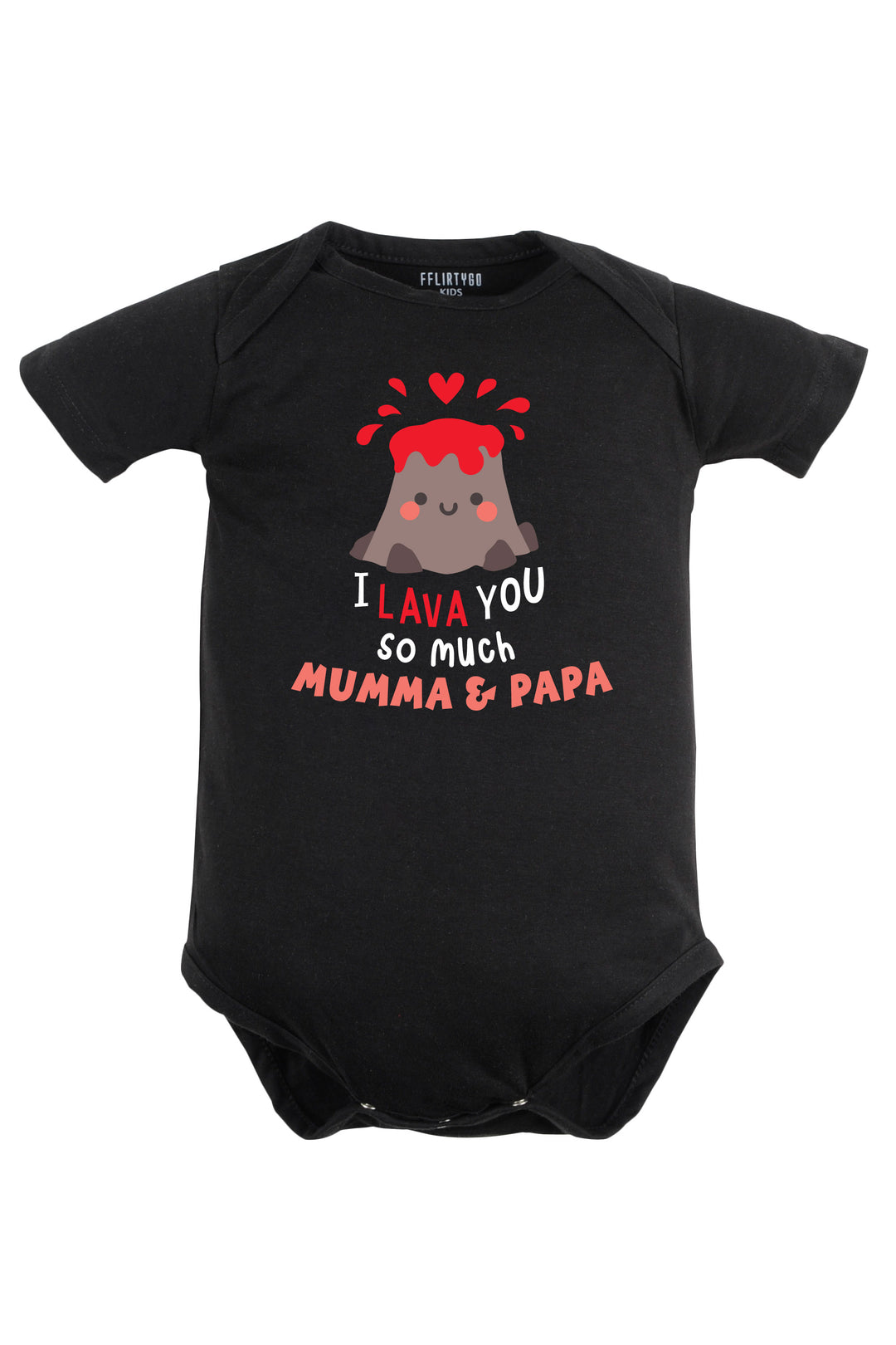 I Lava You So Much Baby Romper | Onesies