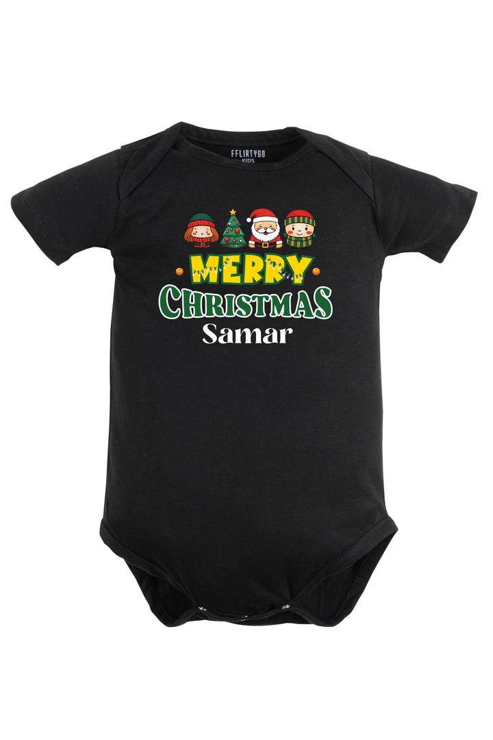 Merry Christmas Baby Romper | Onesies w/ Custom Name
