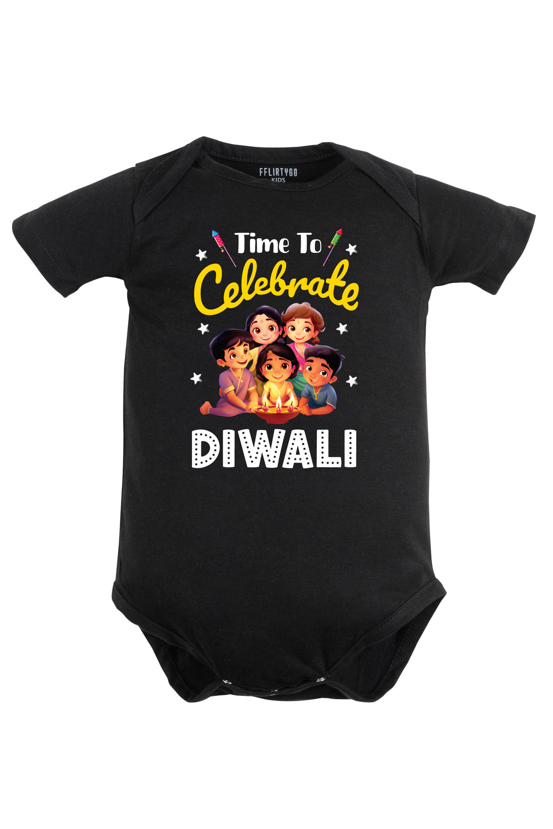 Time To Celebrate Diwali Baby Romper | Onesies