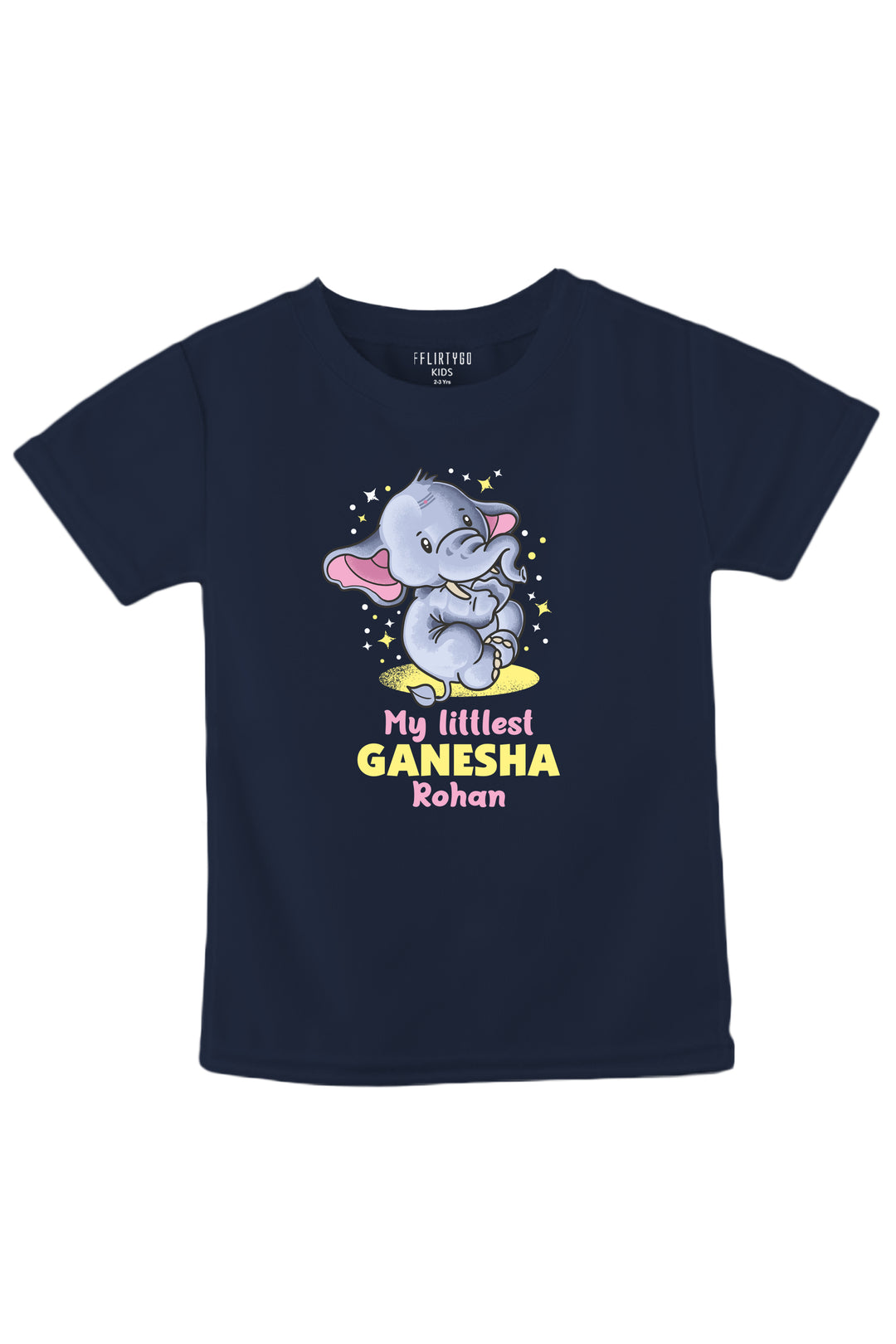 My littlest Ganesha Kids T Shirt w/ Custom Name