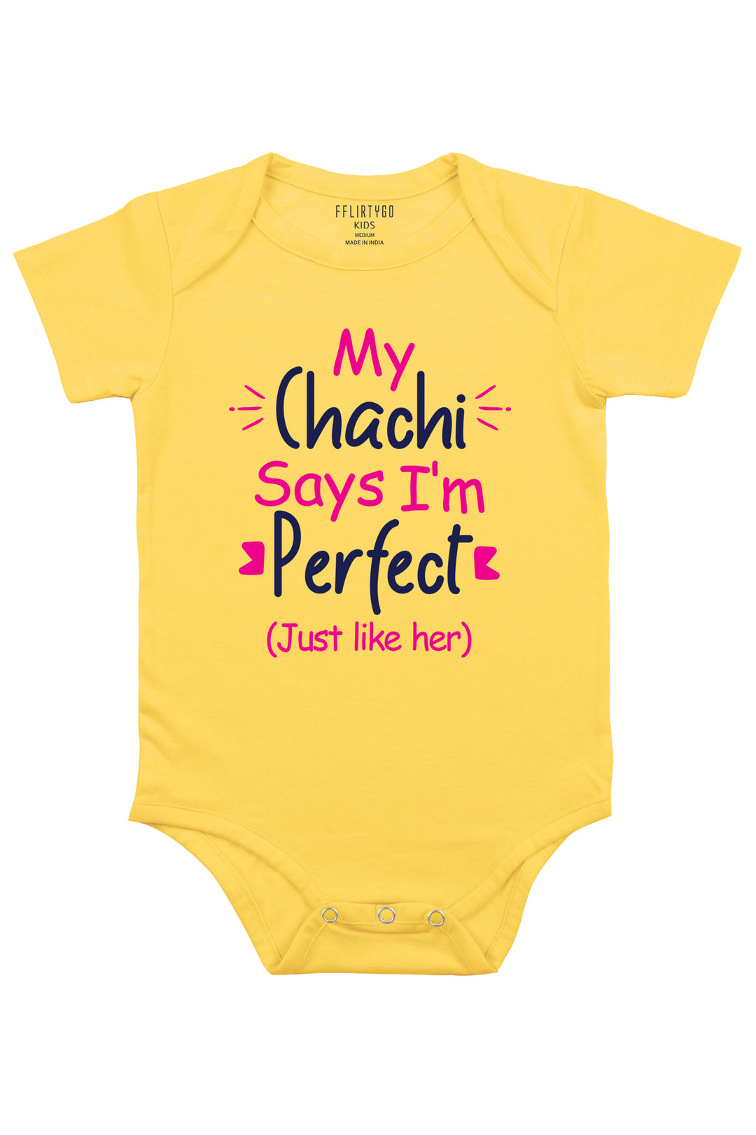 My Aunt Says I'm Perfect (Just Like Her) Baby Romper | Onesies