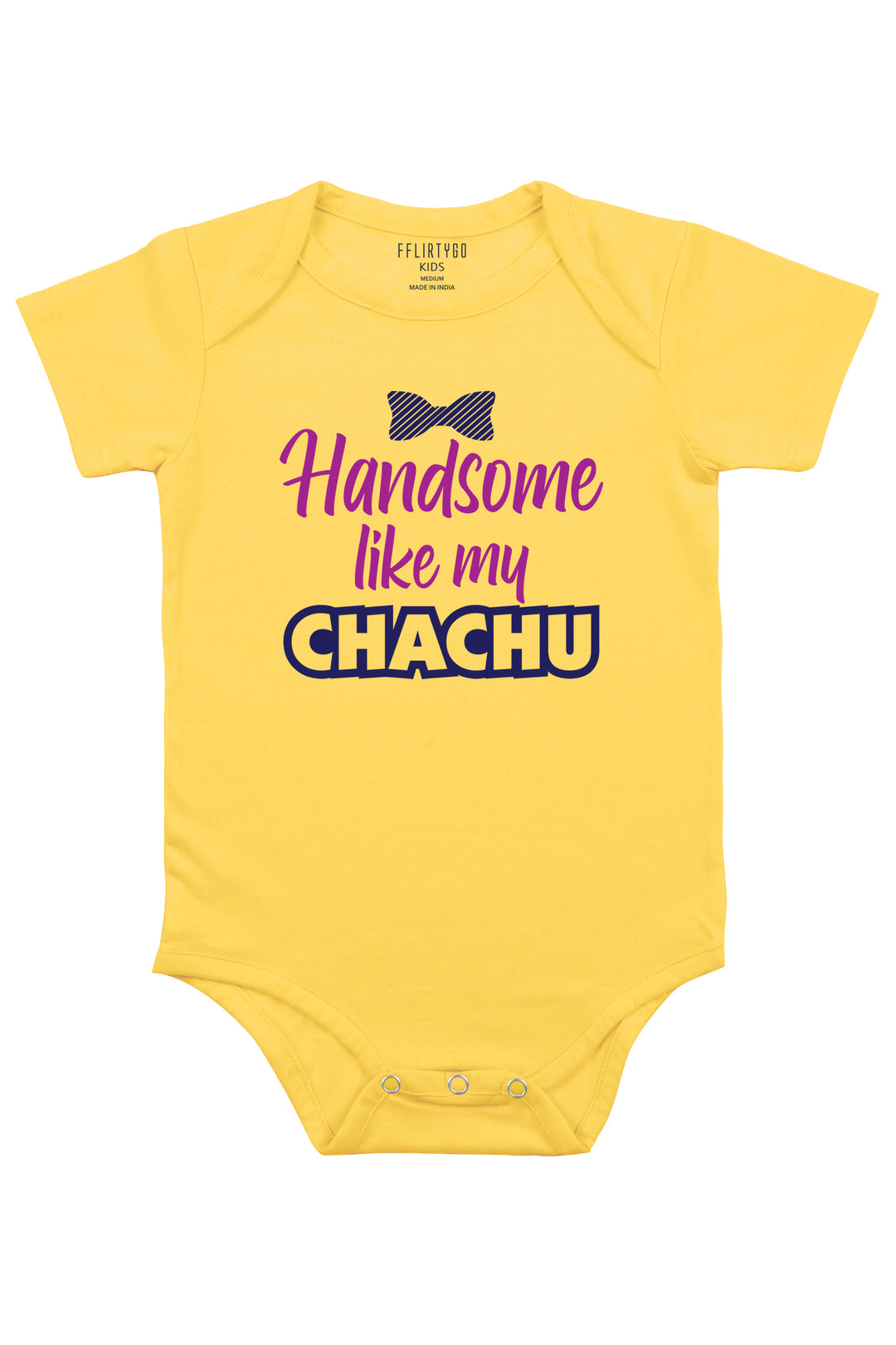 Handsome Like My Chachu Baby Romper | Onesies