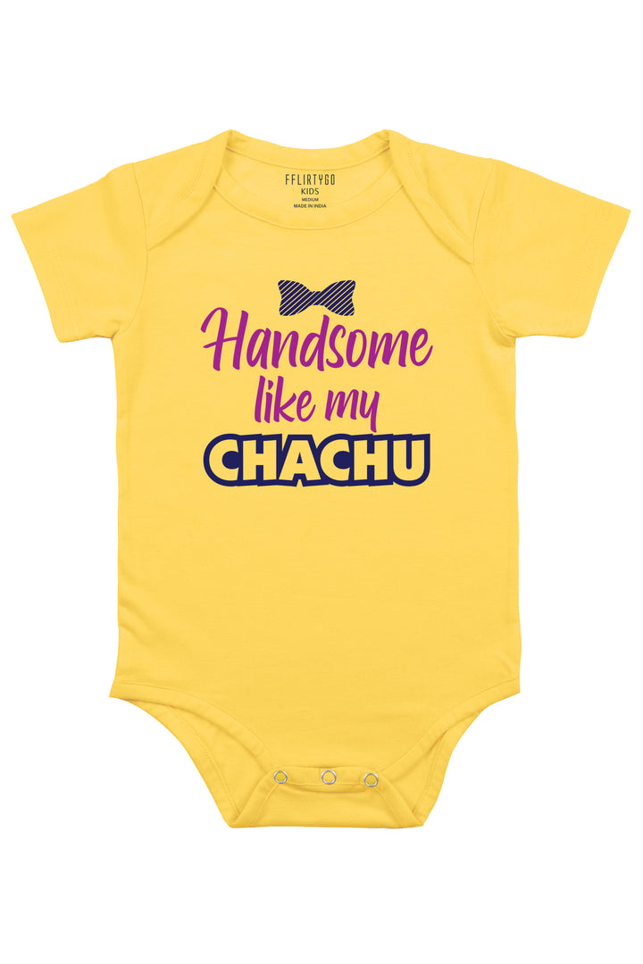 Handsome Like My Chachu Baby Romper | Onesies