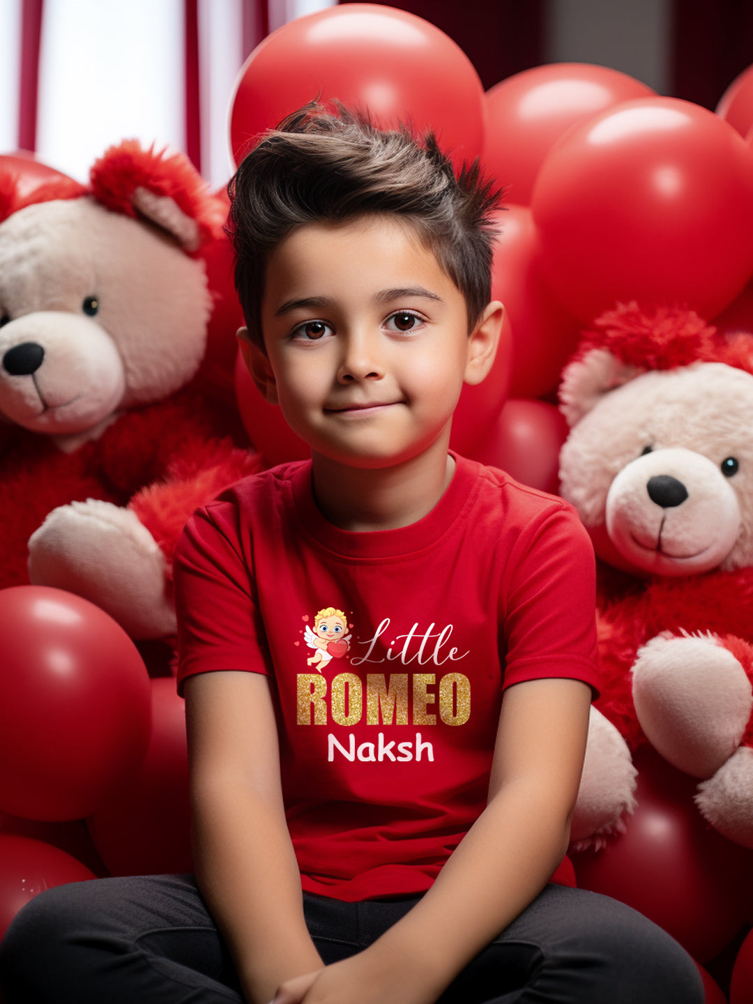 Little Romeo Kids T Shirt w/ Custom Name