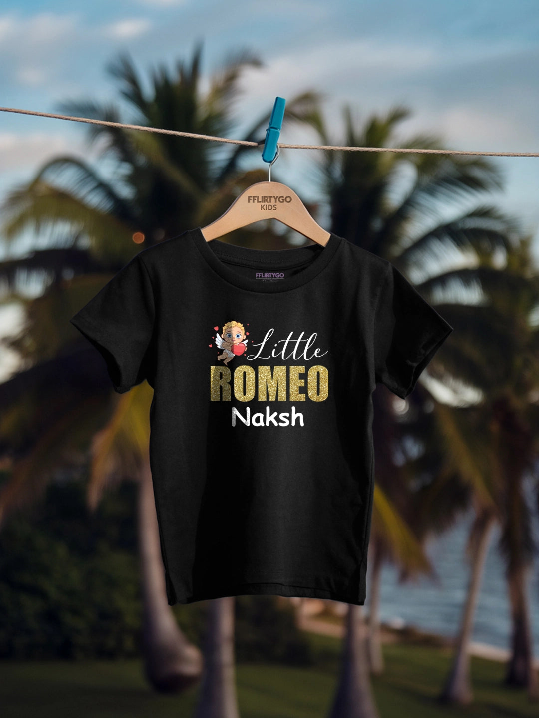 Little Romeo Kids T Shirt w/ Custom Name